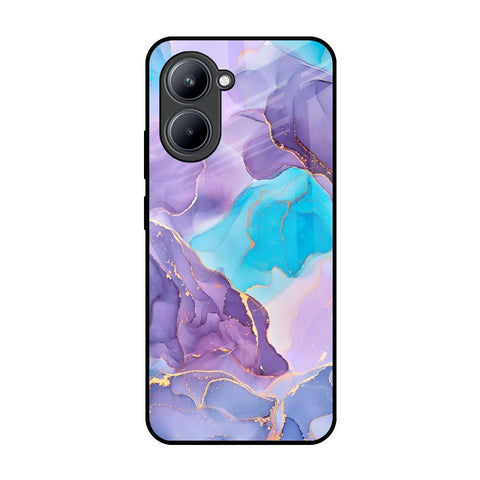 Alcohol ink Marble Glossy Case for Realme C33