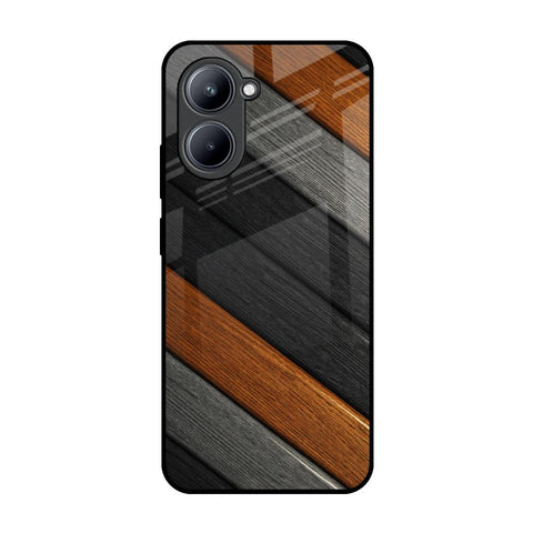 Tri Color Wood Glossy Case for Realme C33