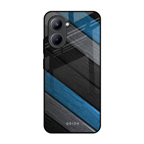 Multicolor Wooden Effect Glossy Case for Realme C33