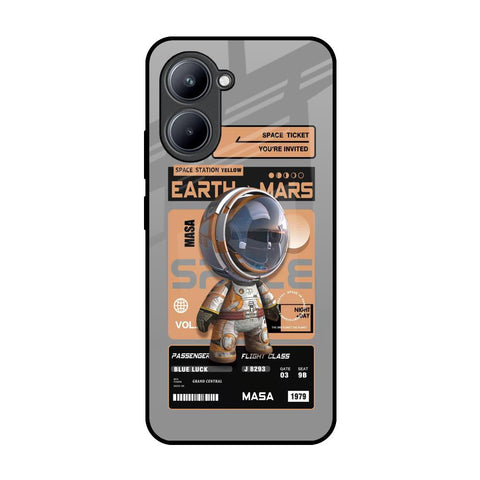 Space Ticket Glossy Case for Realme C33