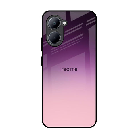 Purple Gradient Glossy case for Realme C33