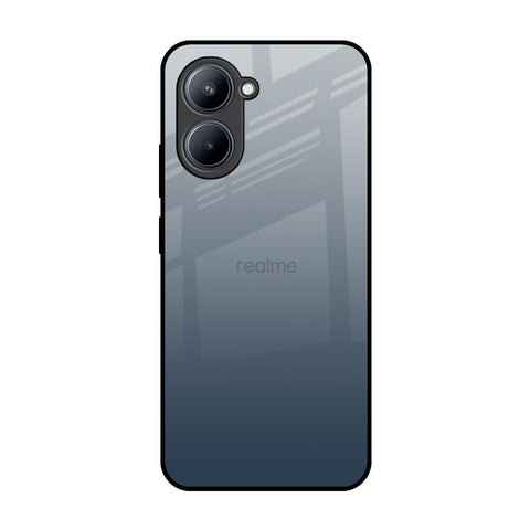 Smokey Grey Color Glossy Case For Realme C33