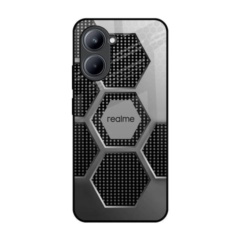 Hexagon Style Glossy Case For Realme C33