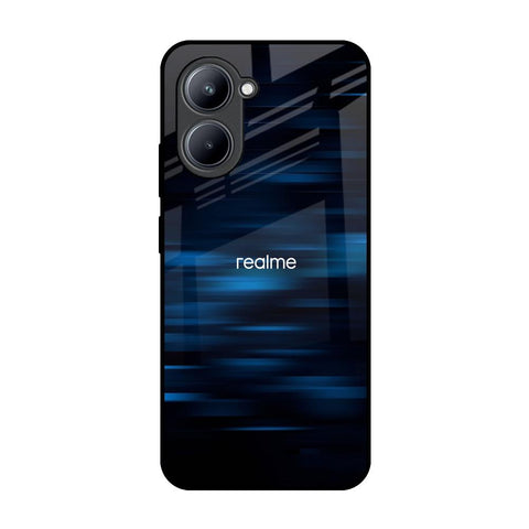 Blue Rough Abstract Glossy Case for Realme C33