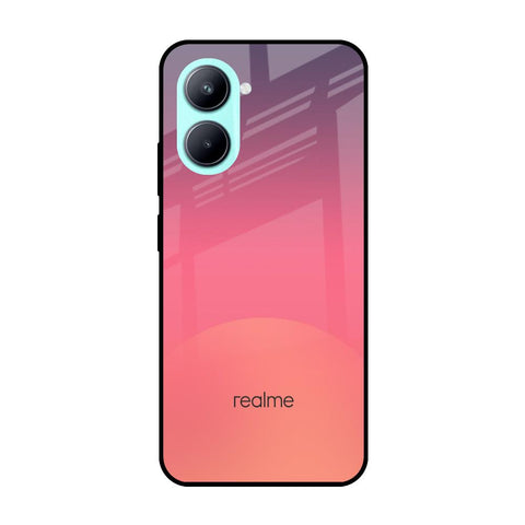 Sunset Orange Glossy Case for Realme C33