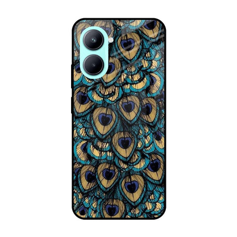 Peacock Feathers Glossy case for Realme C33