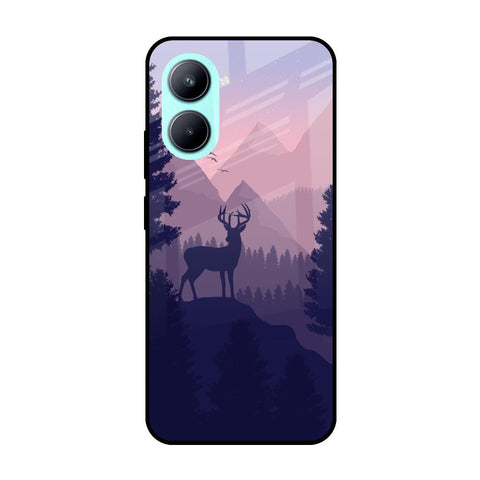 Deer In Night Glossy Case For Realme C33