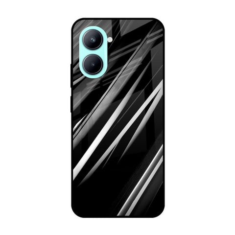 Black & Grey Gradient Glossy Case For Realme C33