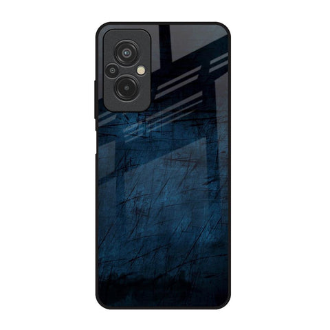 Dark Blue Grunge Glossy Case for Redmi 11 Prime