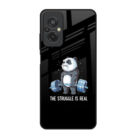 Real Struggle Glossy Case for Redmi 11 Prime