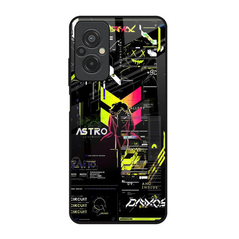 Astro Glitch Glossy Case for Redmi 11 Prime