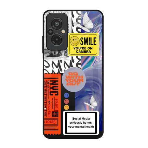 Smile for Camera Glossy Case for Redmi 11 Prime