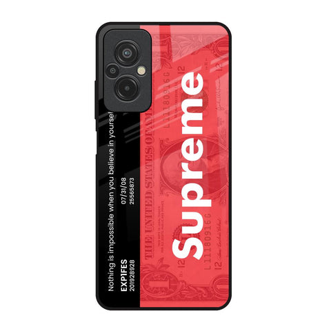 Supreme Ticket Glossy Case for Redmi 11 Prime