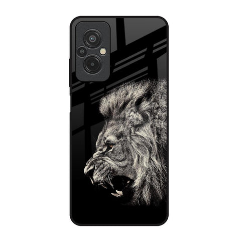 Brave Lion Glossy Case for Redmi 11 Prime