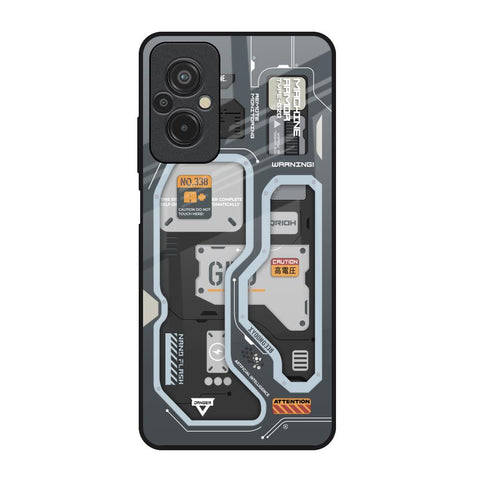 Retro Futuristic Glossy Case for Redmi 11 Prime