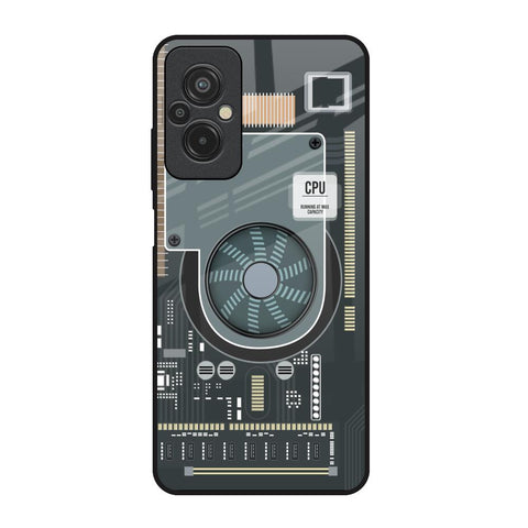 Motherboard Circuit Glossy Case for Redmi 11 Prime