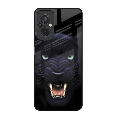 Angry Black Leopard Glossy Case for Redmi 11 Prime