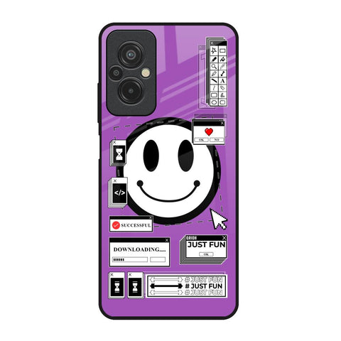 Code with Smile Glossy Case for Redmi 11 Prime