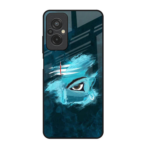 Power Of Trinetra Glossy Case For Redmi 11 Prime
