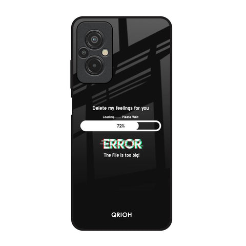 Error Glossy Case for Redmi 11 Prime
