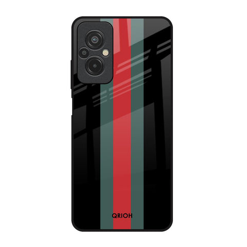 Vertical Stripes Glossy Case for Redmi 11 Prime