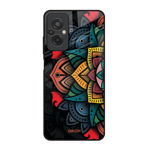 Retro Gorgeous Flower Glossy Case for Redmi 11 Prime