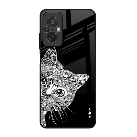 Kitten Mandala Glossy Case for Redmi 11 Prime