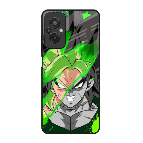 Anime Green Splash Glossy Case for Redmi 11 Prime