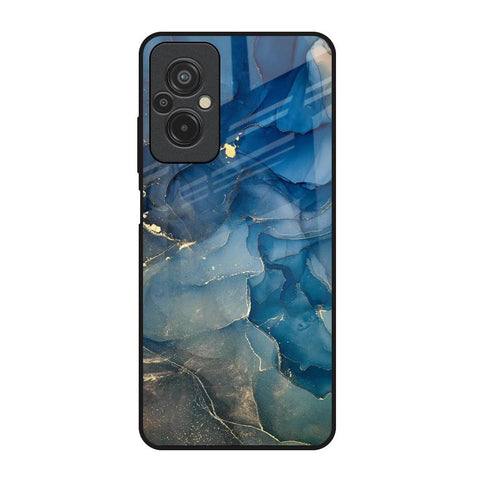 Blue Cool Marble Glossy Case for Redmi 11 Prime
