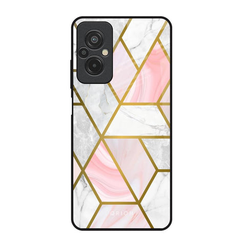 Geometrical Marble Glossy Case for Redmi 11 Prime