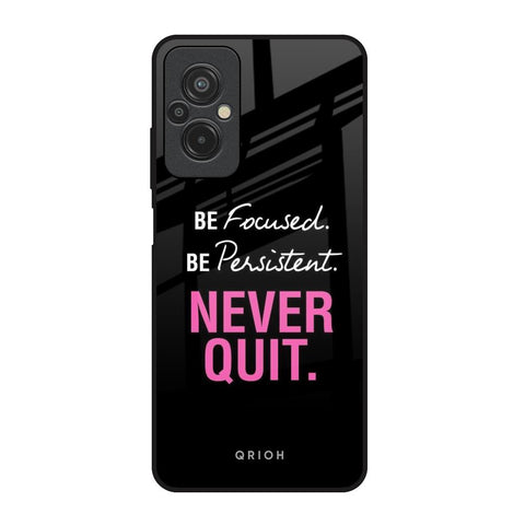 Be Focused Glossy Case for Redmi 11 Prime