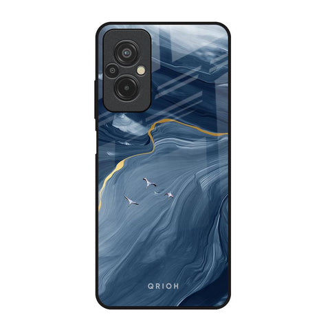 Deep Ocean Marble Glossy Case for Redmi 11 Prime