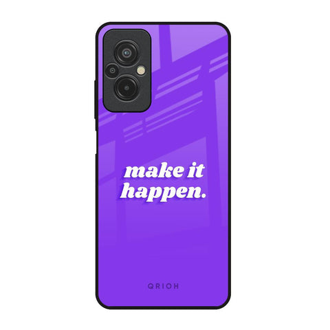 Make it Happen Glossy Case for Redmi 11 Prime