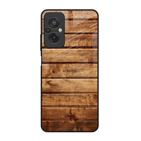 Wooden Planks Glossy Case for Redmi 11 Prime