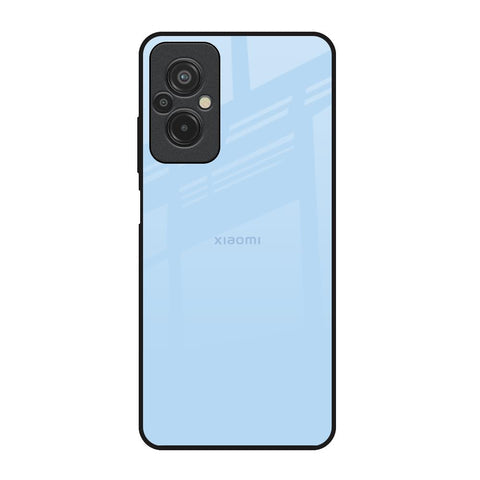 Pastel Sky Blue Glossy Case for Redmi 11 Prime