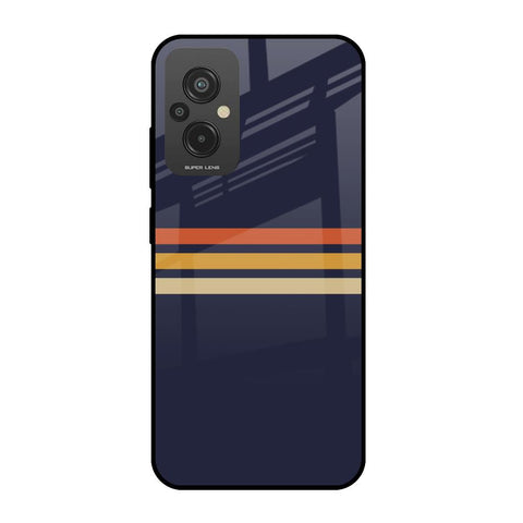 Tricolor Stripes Glossy Case For Redmi 11 Prime