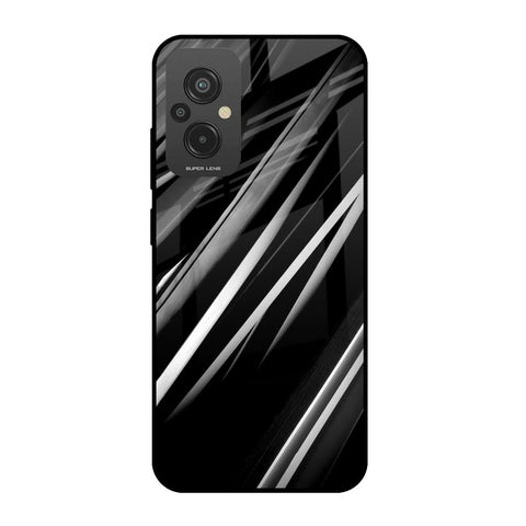 Black & Grey Gradient Glossy Case For Redmi 11 Prime