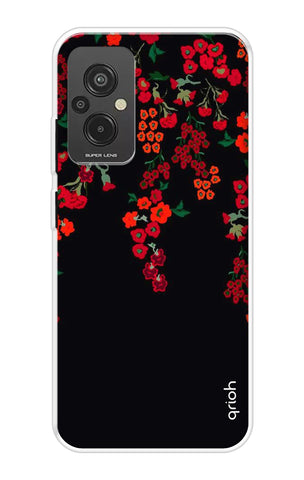Floral Deco Soft Cover For Redmi 11 Prime