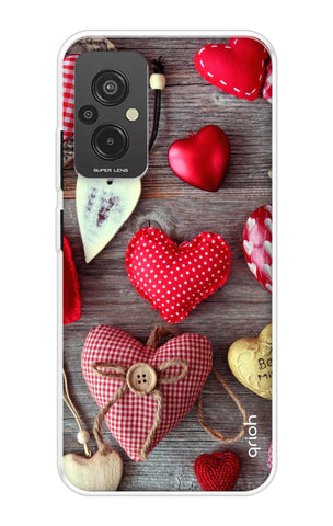 Valentine Hearts Soft Cover for Redmi 11 Prime