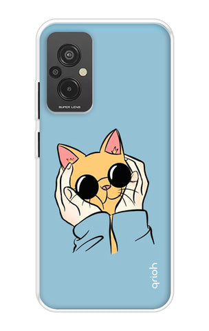 Attitude Cat Soft Cover for Redmi 11 Prime