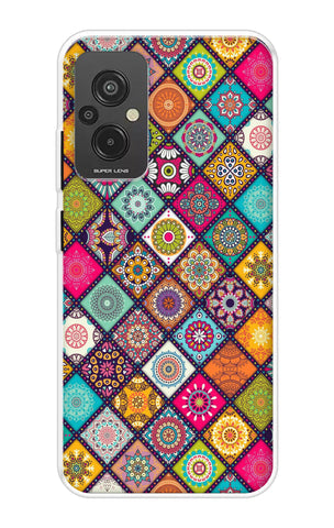 Multicolor Mandala Soft Cover for Redmi 11 Prime