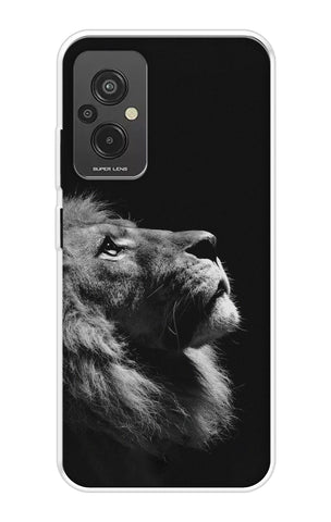 Lion Looking to Sky Soft Cover for Redmi 11 Prime