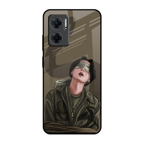 Blind Fold Glossy Case for Redmi 11 Prime 5G