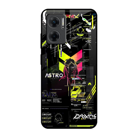 Astro Glitch Glossy Case for Redmi 11 Prime 5G