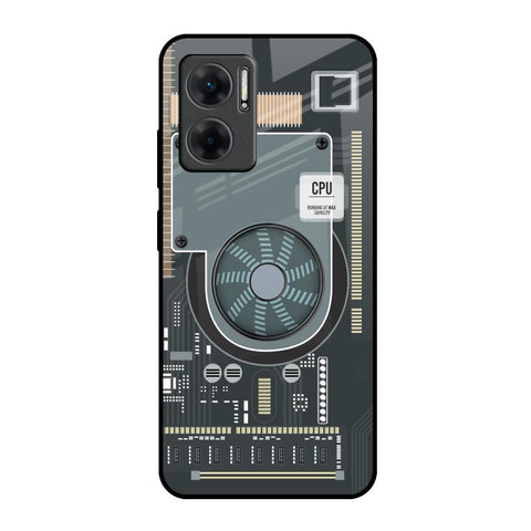 Motherboard Circuit Glossy Case for Redmi 11 Prime 5G
