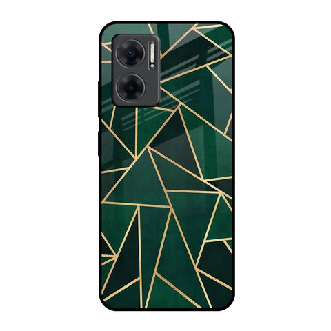 Abstract Green Glossy Case For Redmi 11 Prime 5G