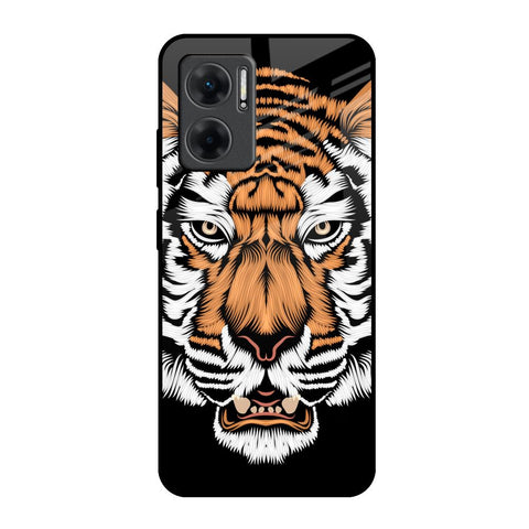 Angry Tiger Glossy Case For Redmi 11 Prime 5G