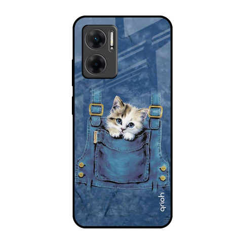 Kitty In Pocket Glossy Case For Redmi 11 Prime 5G