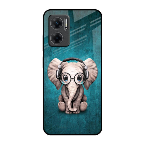 Adorable Baby Elephant Glossy Case For Redmi 11 Prime 5G