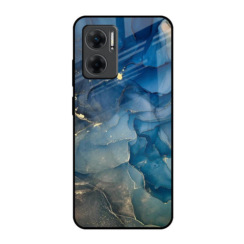 Blue Cool Marble Glossy Case for Redmi 11 Prime 5G
